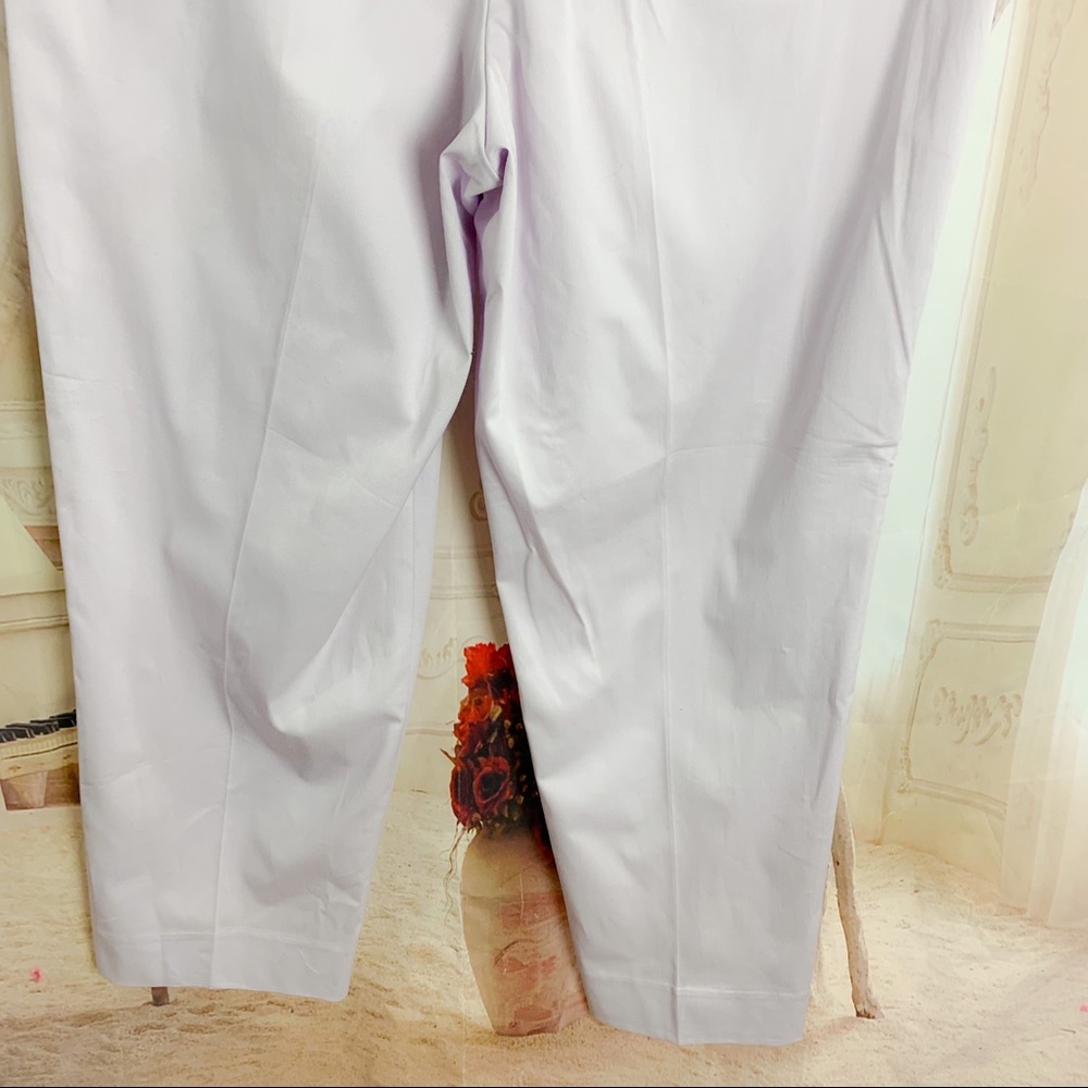 NEW J Crew Lavender Point Cotton Dress Pants - Picture 6 of 10